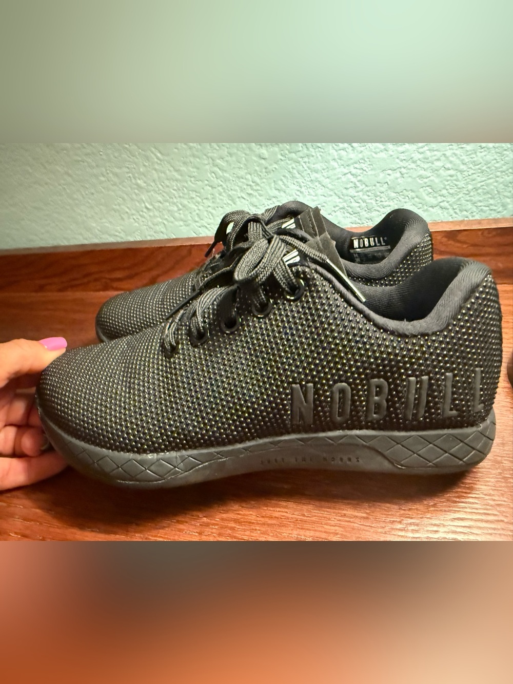 NOBULL Women's Black Athletic Training Shoes